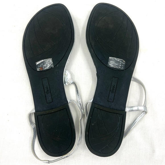 Fioni Jewel Silver Women's Sandals Size 11 - Picture 2 of 3